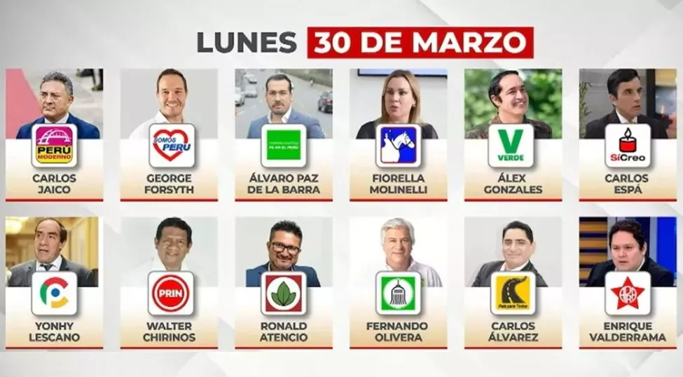 Recta final rumbo a las Elecciones 2026: Así están conformadas las ternas para el debate de esta noche